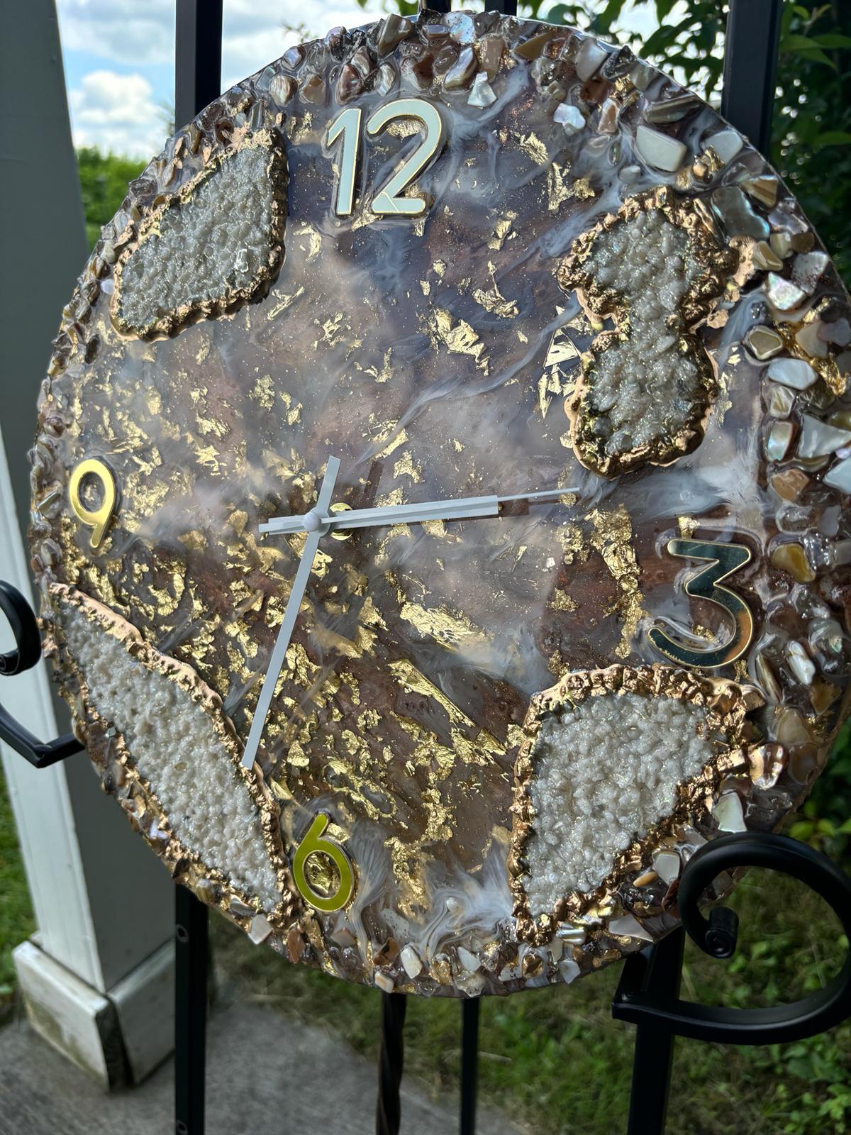 Resin Wall Clock