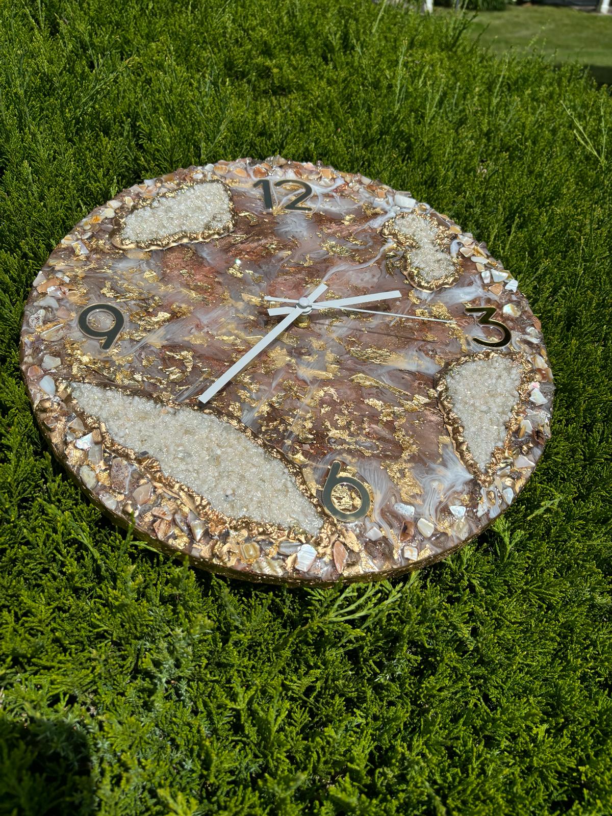 Resin Wall Clock